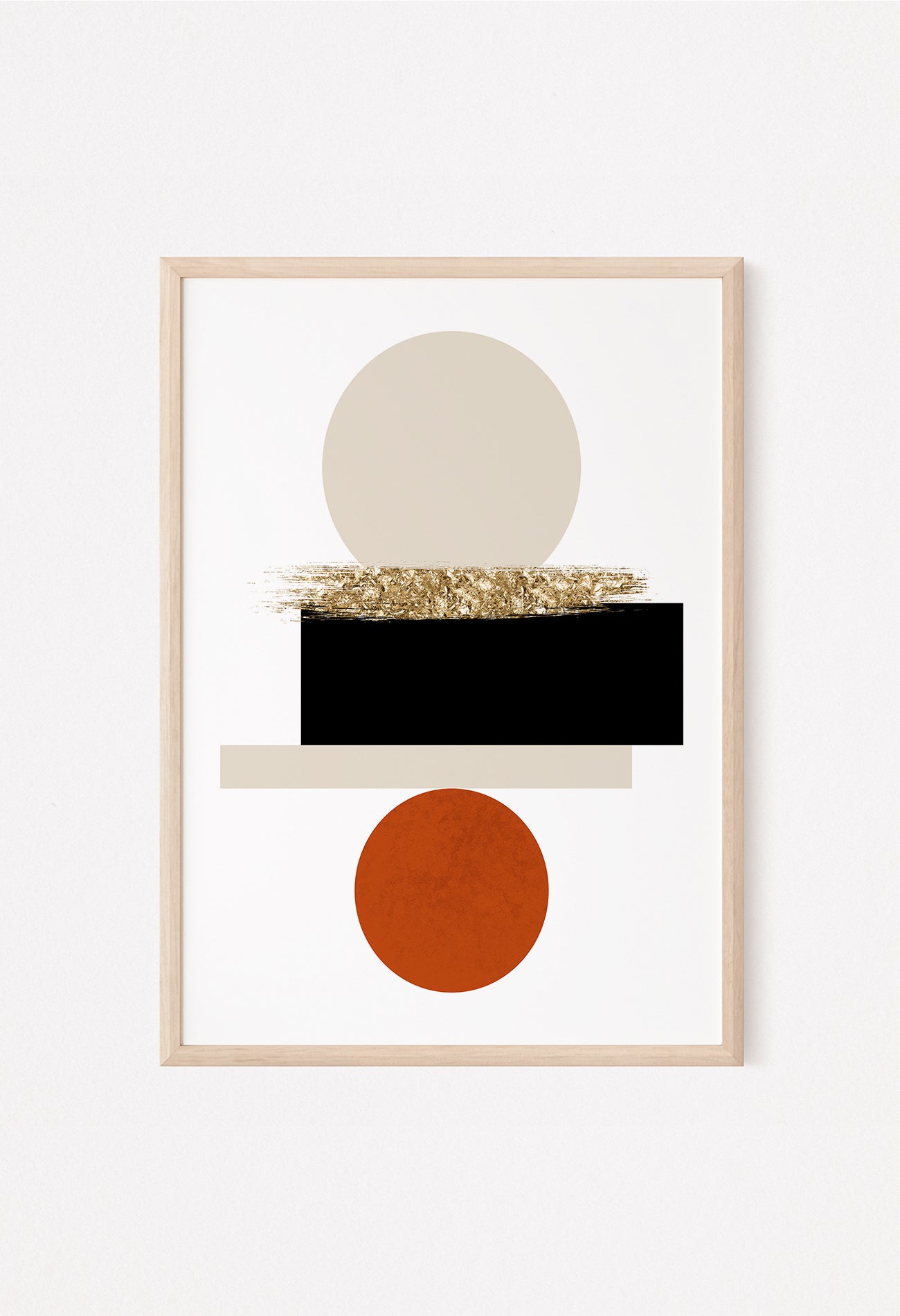 orange beige and terracotta prints