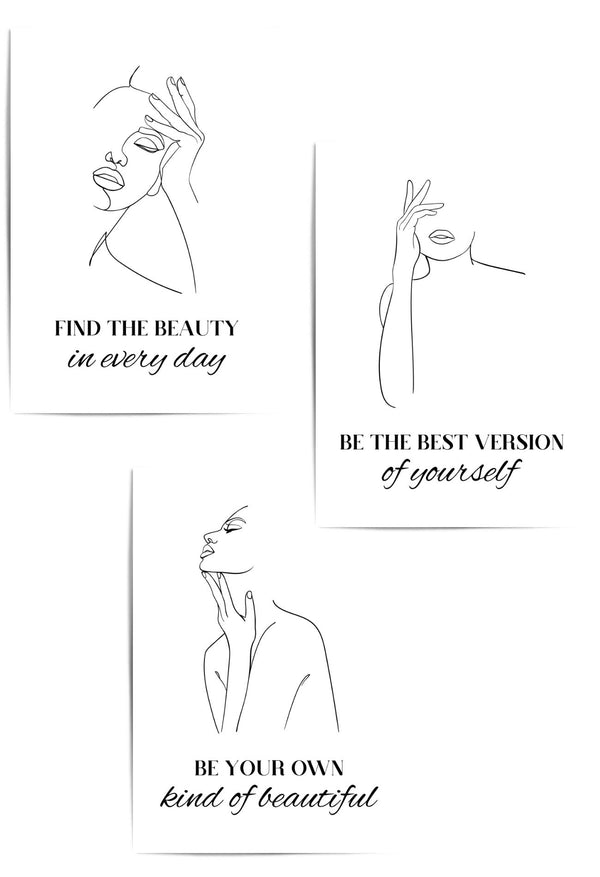 be the best version of yourself wall art