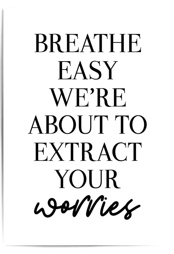 breathe easy skincare quote
