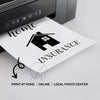 Insurance Sign, Realtor Office Decor, Insurance Agent Decor, Realtor office prints, realtor wall art, realtor quotes, Real Estate Signs
