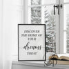 Real Estate Signs, Real Estate Quotes, Dream Home Sign, Realtor office prints, realtor wall art, Real Estate Poster, Realtor Marketing