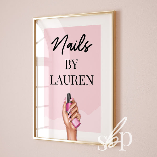 Nail Tech Decor, Nail Tech Sign, Nail Salon Decor, Nail Studio Sign, Nail Room Printable, Nail Tech Wall Art, Nail Bar Studio Decorations
