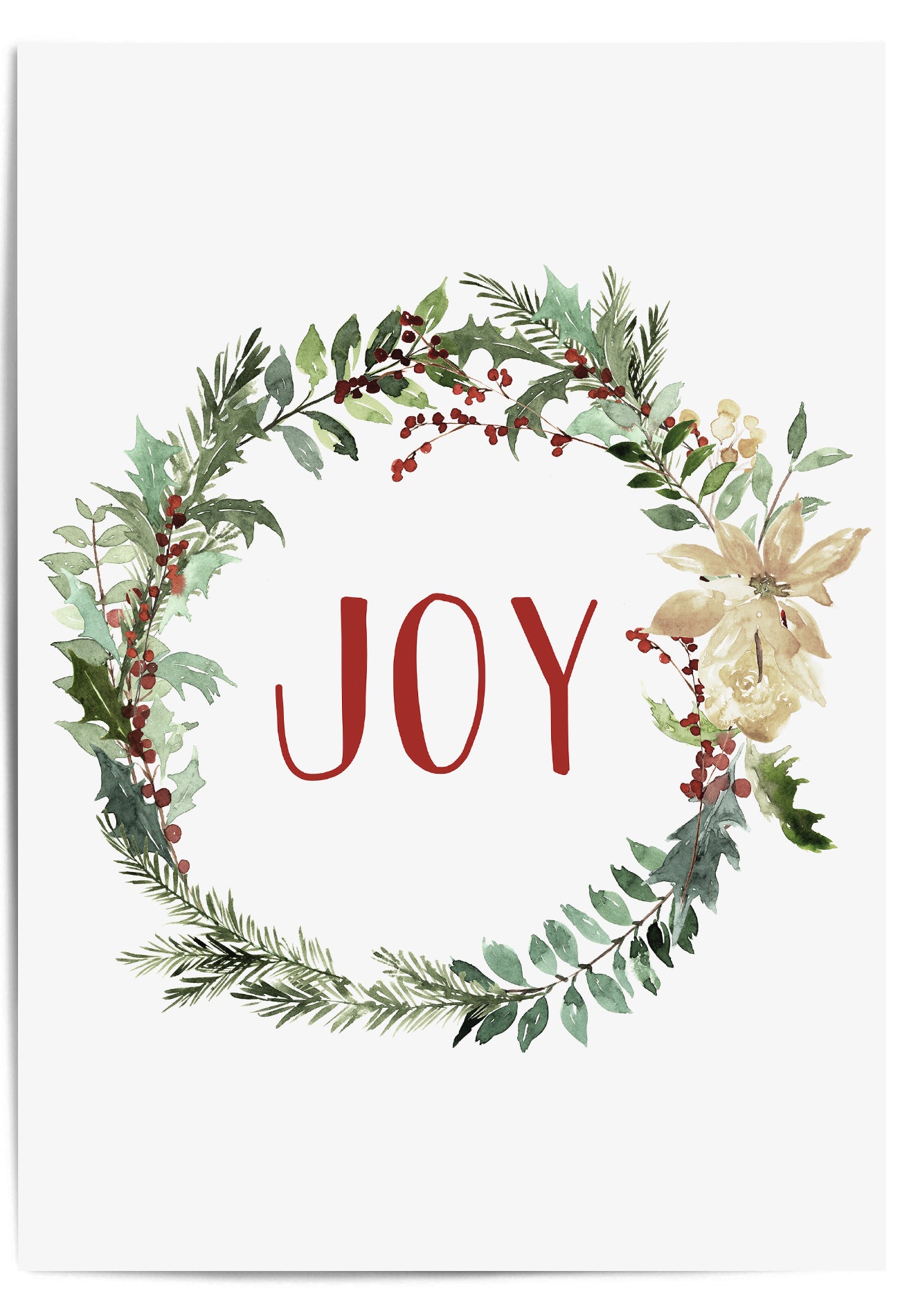 Joy Christmas Quote Wall Art – The Wall Habitat joy-christmas-quote-wall-art-the-wall-habitat