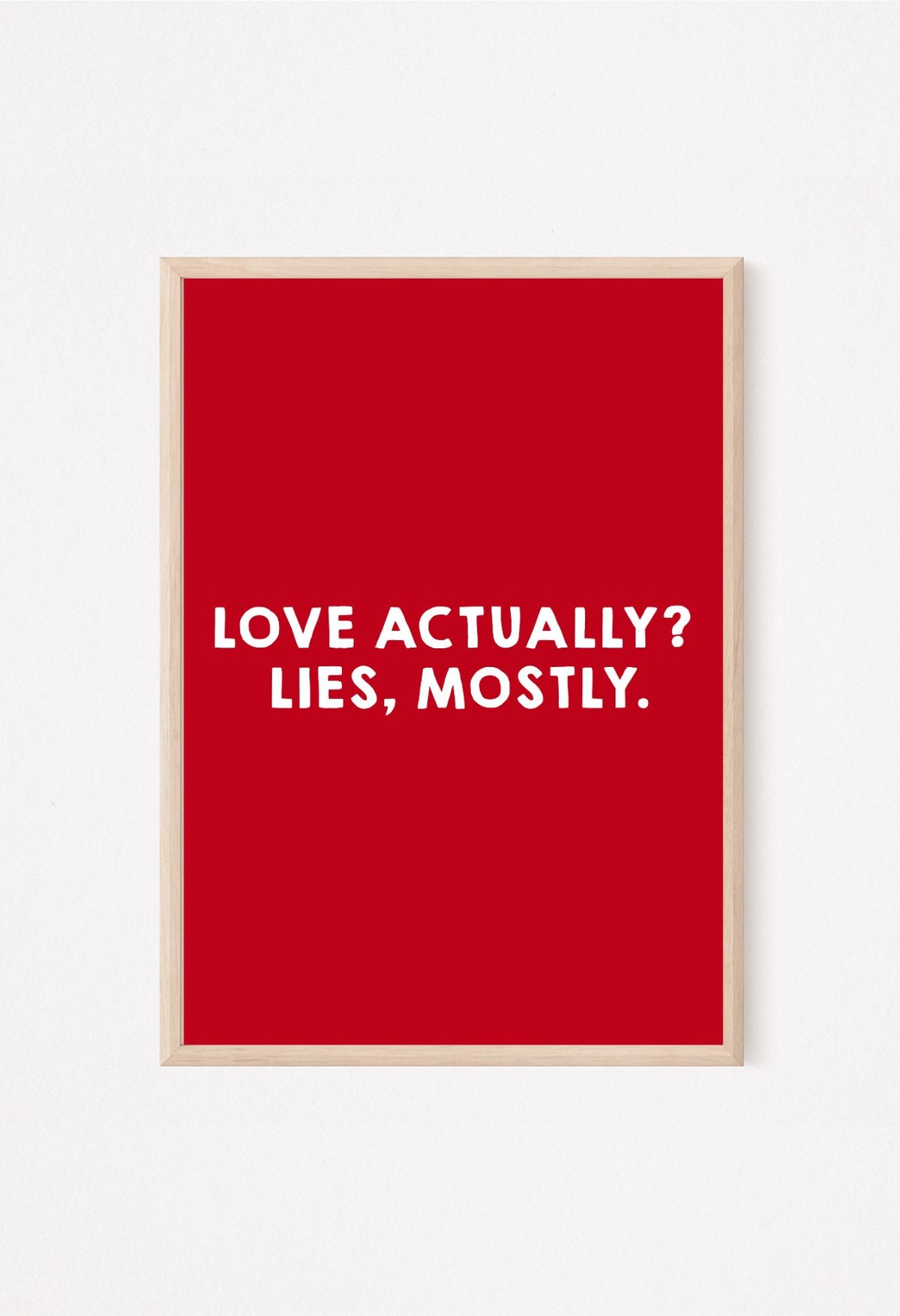 red chrismtas print