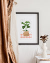 monstera wall art