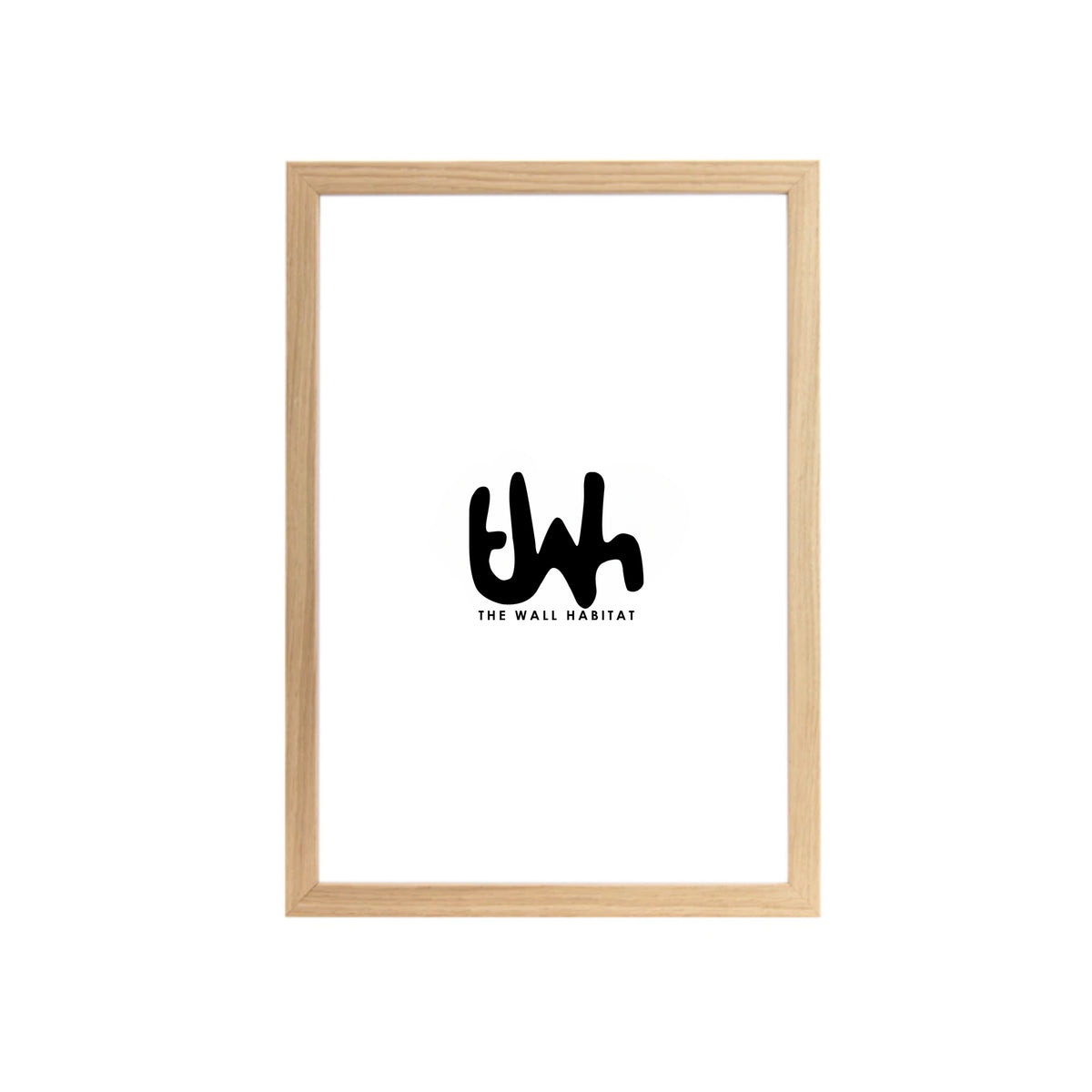 Oak Effect Wood Frame