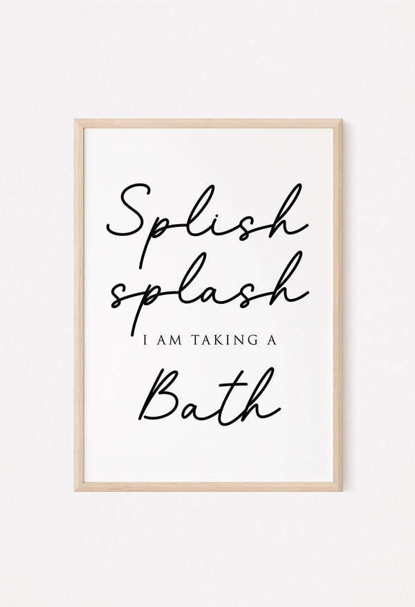 splish splash bathroom decor
