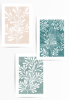 coastal teal wall art