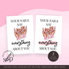 Nail Room Sign Wall Art | Pink Nail Salon Printable | Digital Download