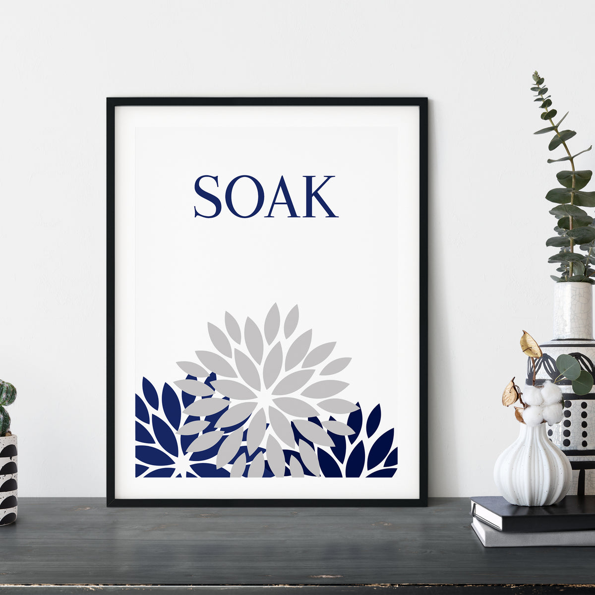 soak bathroom print