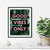 GOOD VIBES ONLY PINK WALL ART