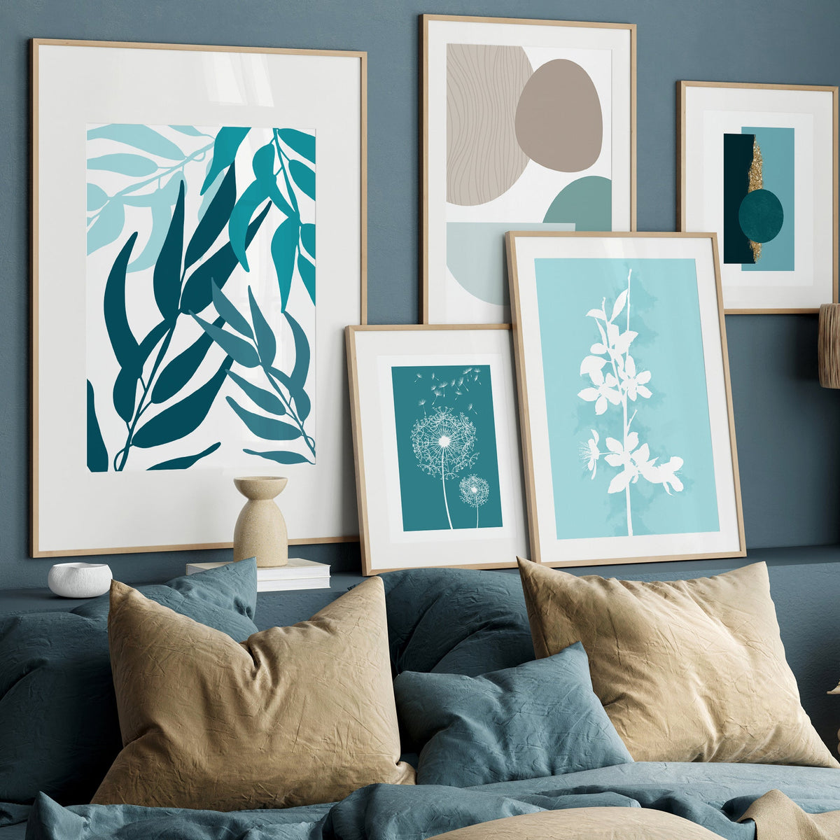 Teal Wall Art Prints