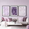 Purple Wall Art