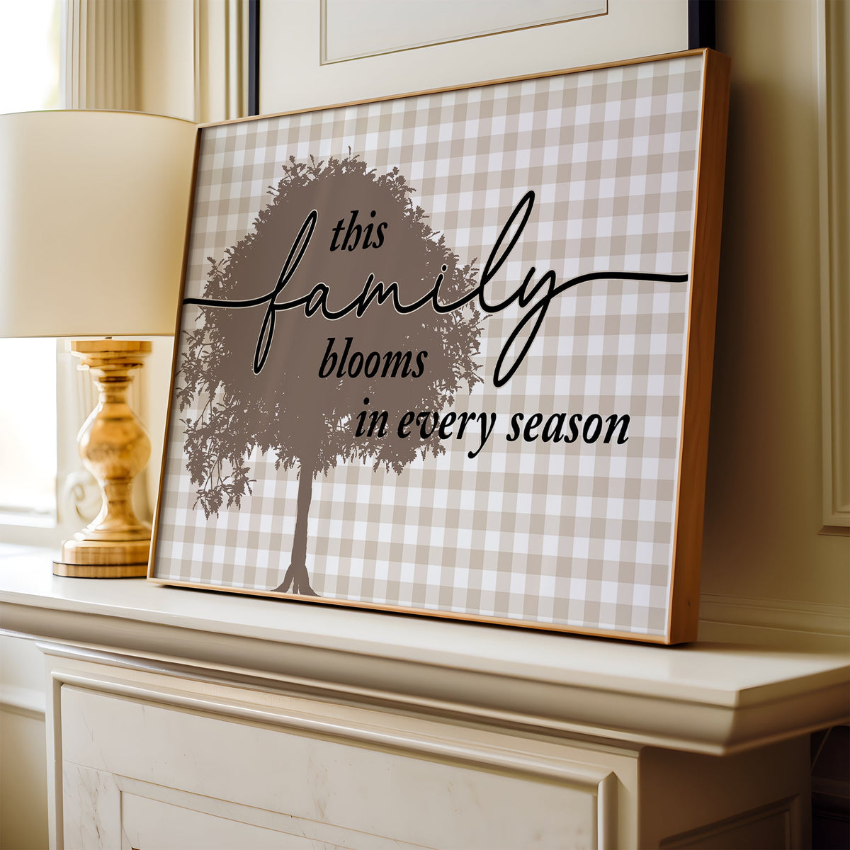Family Wall Art Prints – Love Lives Here