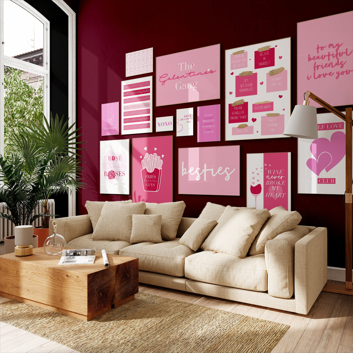 Galentine’s Day Wall Art Collection