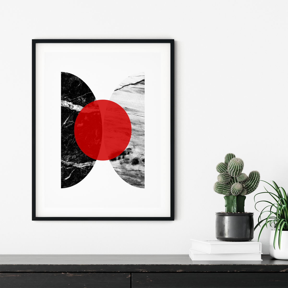 Red Wall Art