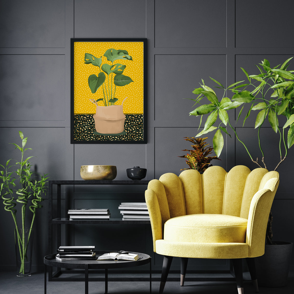 Yellow Wall Art