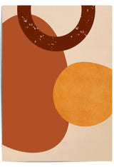 Burnt Orange Abstract Wall Art | Digital Download, Fine Art Print & Framed Print