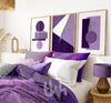 purple bedroom decor