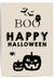 BOO Happy Halloween – Spooky Pumpkin Wall Art Print