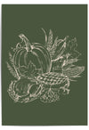 Vintage Thanksgiving Feast – Harvest Wall Art Print