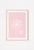 Pink Dandelion Print