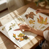 autumn leaves print