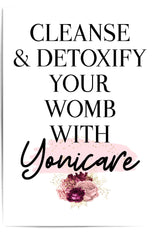 Yoni Steam, Yoni Art, Yoni Steaming Room, Yonicare products, Yonicare wall art, yoni steam room decor, womb wellness, cleanse and detoxify