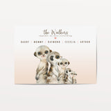 meerkat wall art