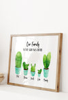 cactus family print design