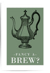 fancy a brew kitchen sign