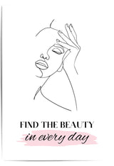 find the beauty in every day beauty quote