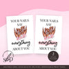 Your Nails Say Everything About You Wall Art | Nail Salon Printable | Digital Download