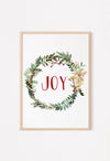 joy christmas wall decor