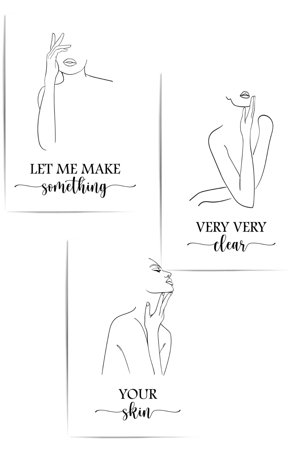 your skincare print