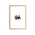 Oak Effect Wood Frame
