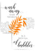 orange bathroom print set of 2 prints