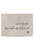 Flat lay of the unframed wall print with romantic message on neutral tones