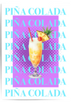 pina colada bar art