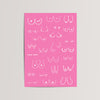 Boobs Feminist Art Poster Print