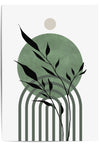 Mid Century Sage Green Wall Art Poster 2