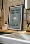 please wash your hands thank you