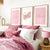 what I love most about my bed pink and gold bedroom prints
