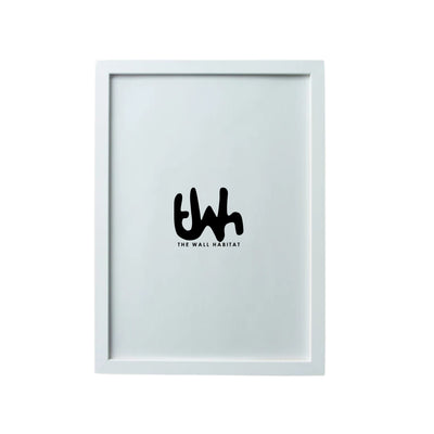 White Wood Frame