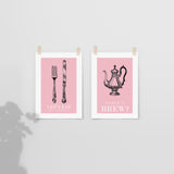 fancy a brew kitchen print