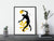 black and yellow Matisse poster 2