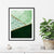 Set of 3 Green and Gold Wall Art Prints